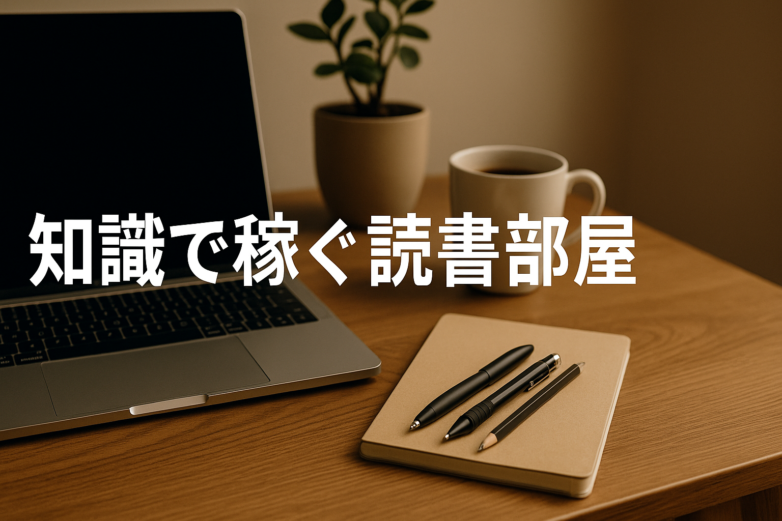 知識で稼ぐ読書部屋